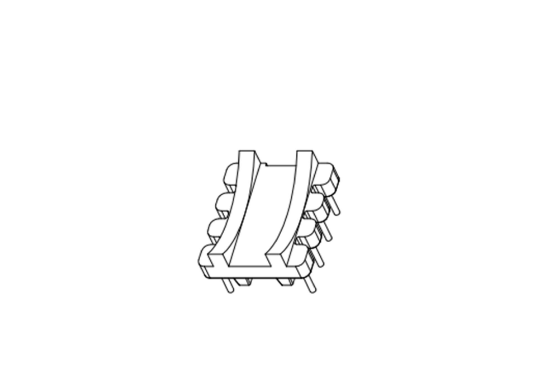HXF-026 磁環(huán)底座 4+4針 BASE
