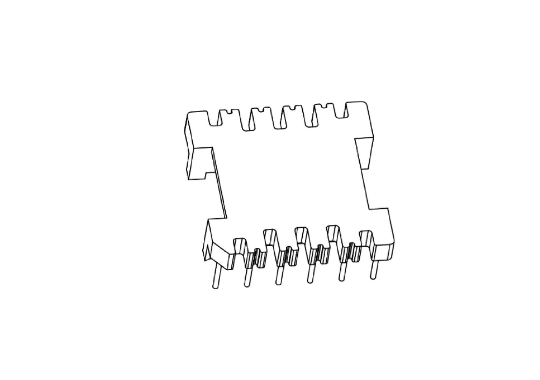 HXF-3303 磁環(huán)底座 6+6針 BASE