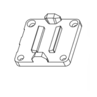 HXF-6501-2 磁環(huán)底座 無(wú)針 BASE